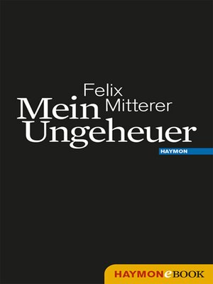 cover image of Mein Ungeheuer